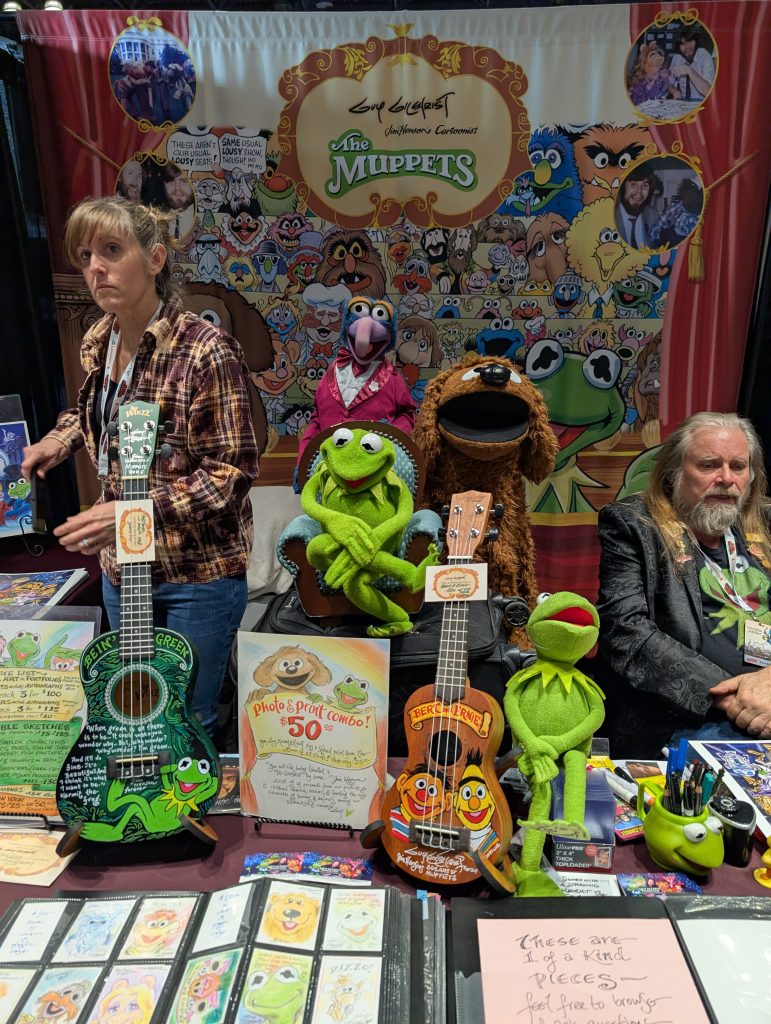 Guy Gilchrist is an American cartoonist and author best known as "Jim Henson's cartoonist"