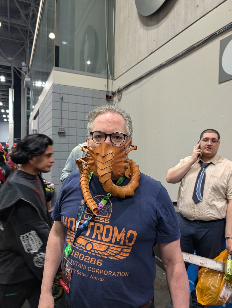 I think this is a problem. Leather Face Hugger.