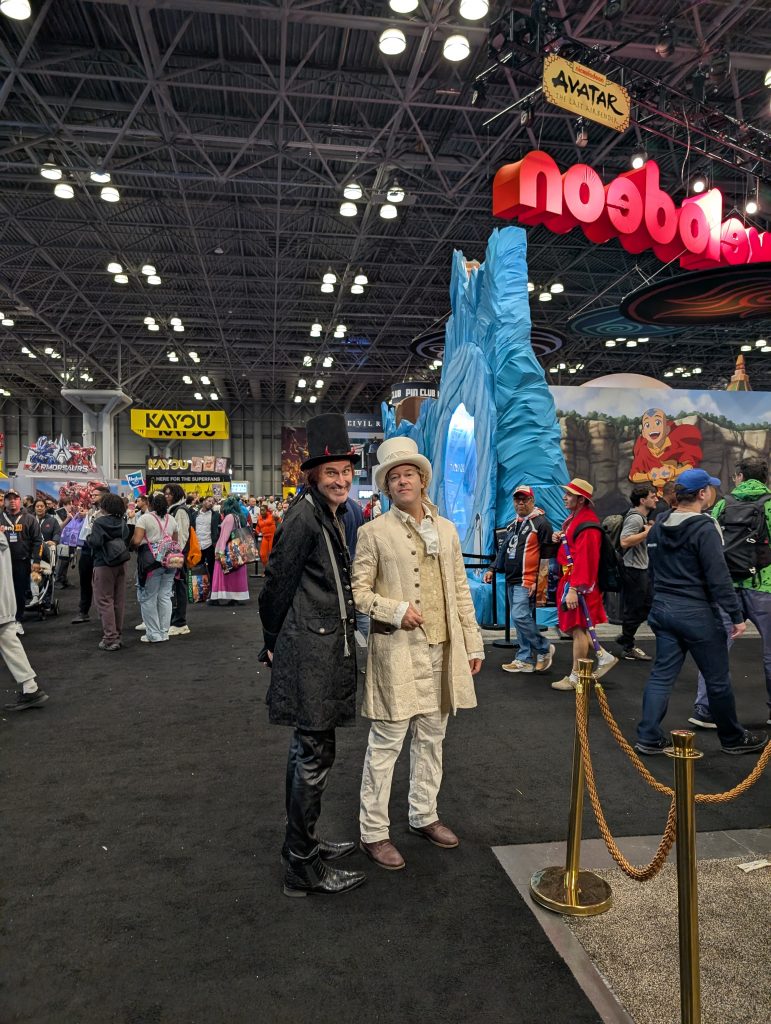 Anthony J. Crowley and Aziraphale.